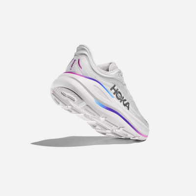 Hoka Bondi 9 Cosmic Grey White Regular WMNS
