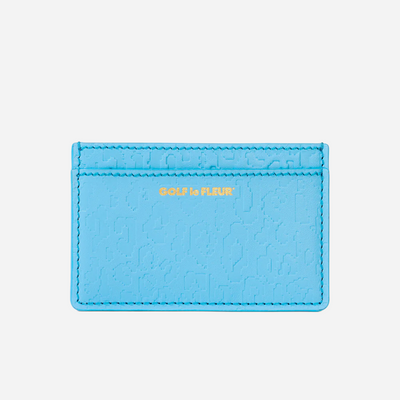 Golf Le Fleur Fleur Camo Cardholder Blue