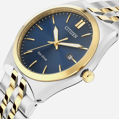 Citizen Eco-Drive Gents Watch Blue Dial