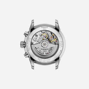 Tissot Chemin Des Tourelles Automatic Chronograph 42mm Silver Dial Stainless Steel Watch