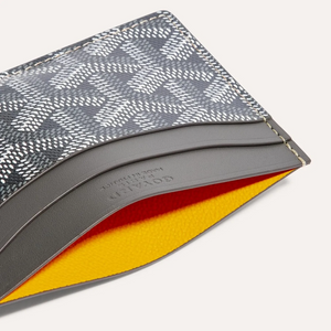 Goyard Saint-Sulpice Card Wallet Grey