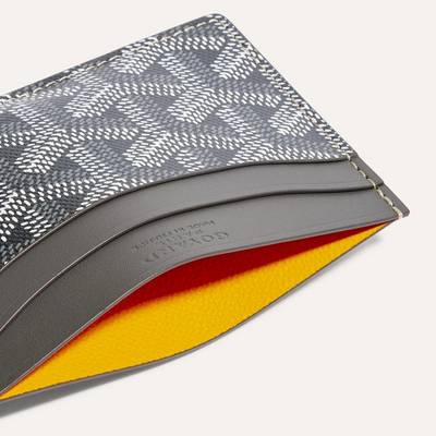 Goyard Saint-Sulpice Card Wallet Grey
