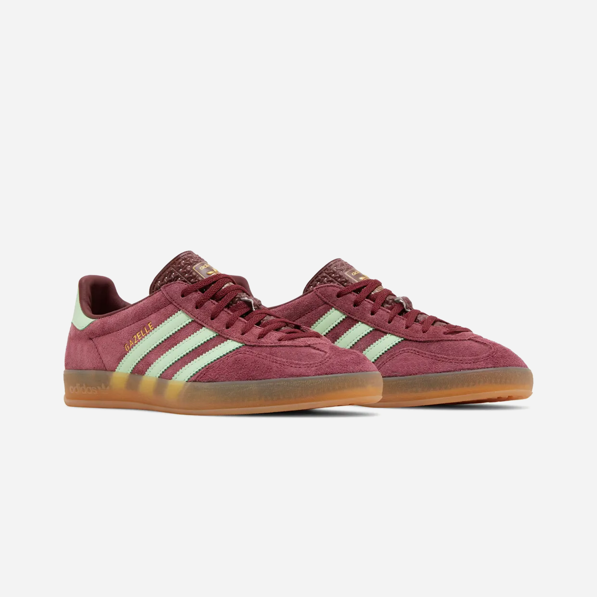 Adidas Gazelle Indoor Shadow Red Semi Spark Green