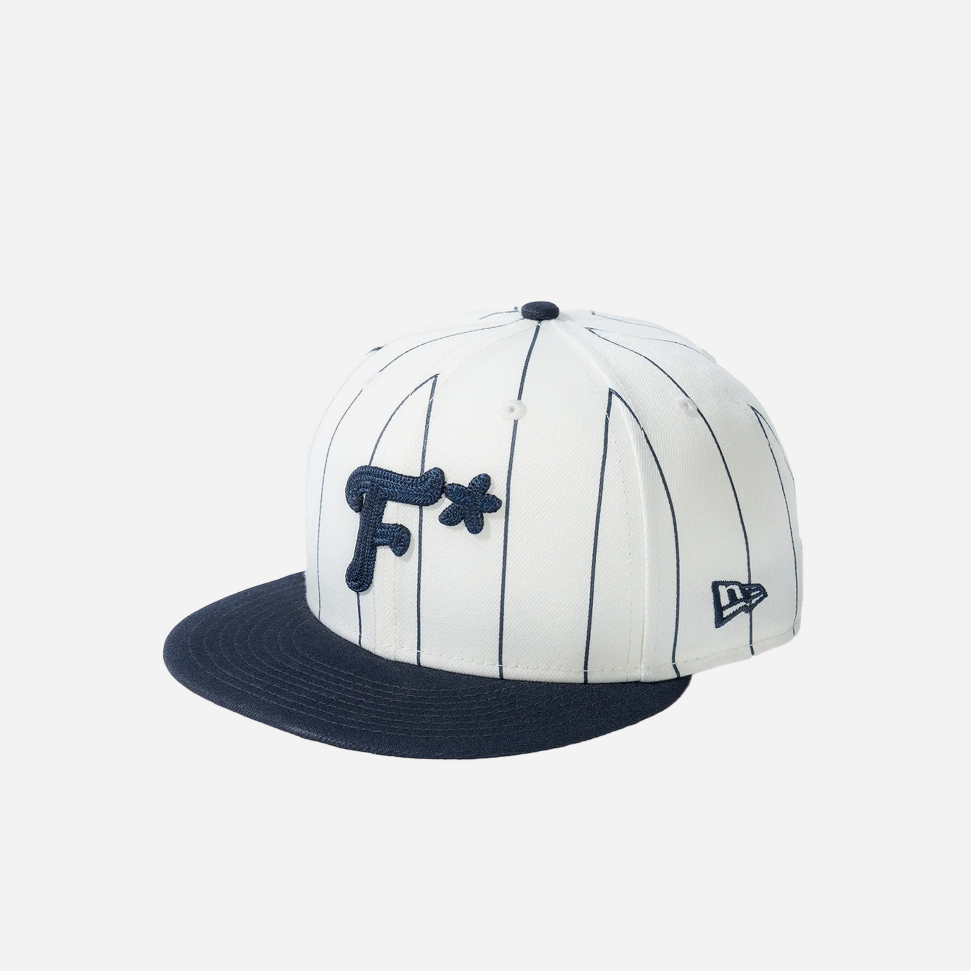Golf Le Fleur Striped F Fitted Hat Navy