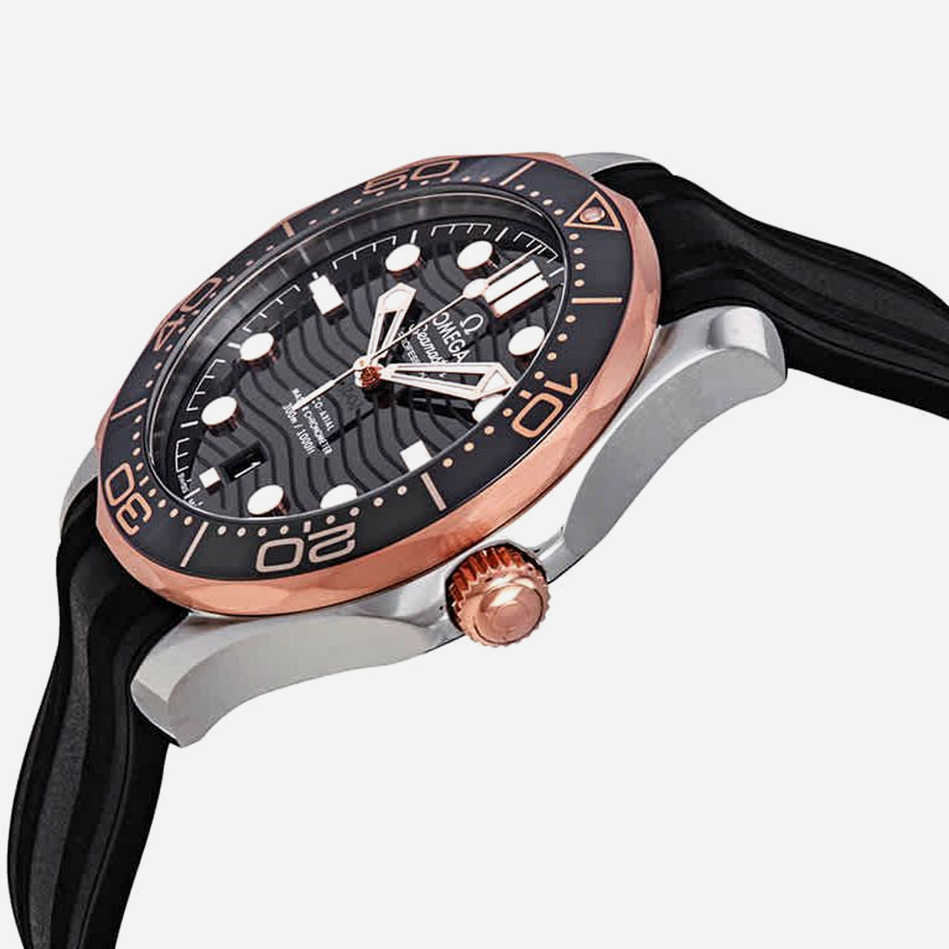 Omega Diver 300M Co‑Axial Master Chronometer Black Dial 42mm