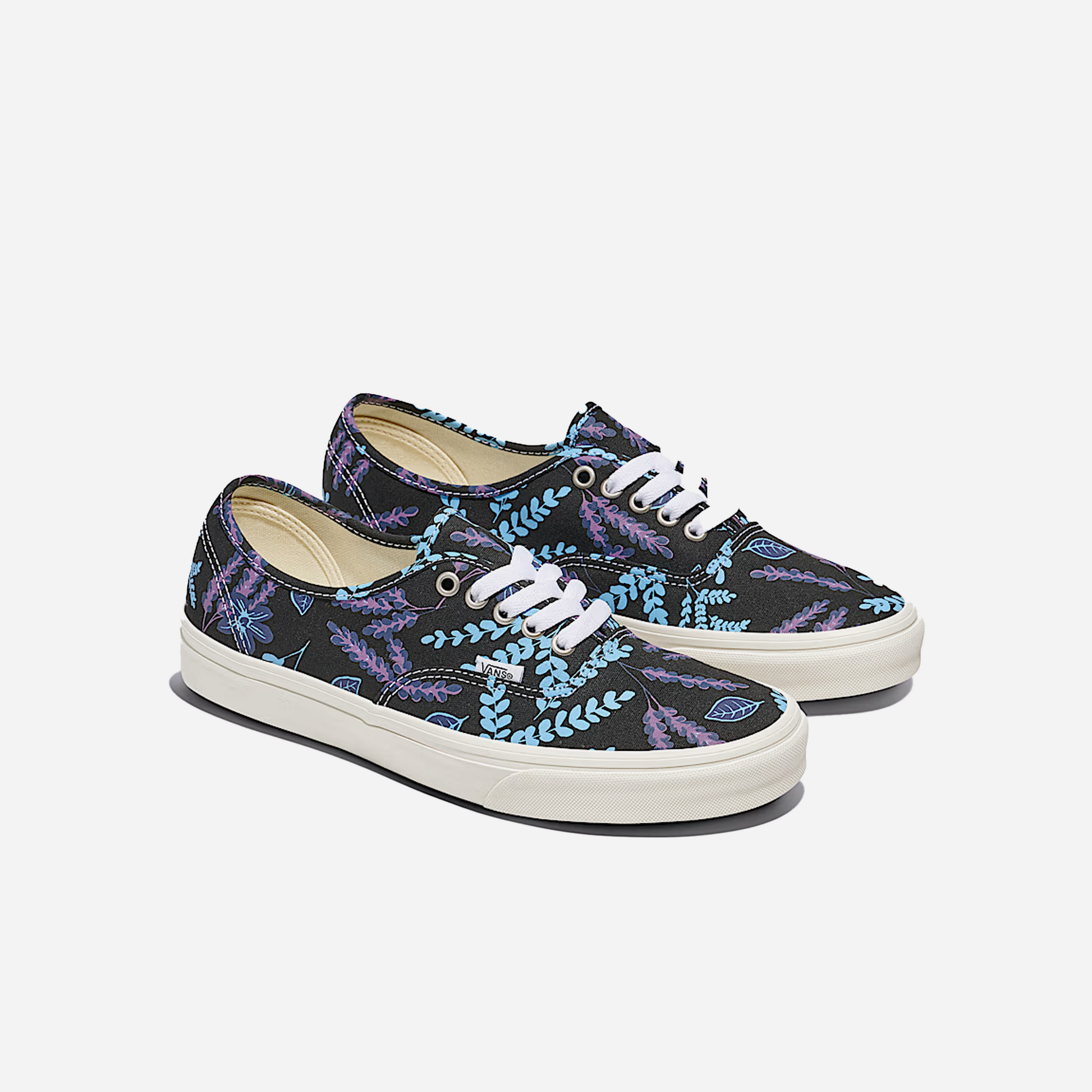 Vans Authentic Shoe Tropical Black / Blue / Purple