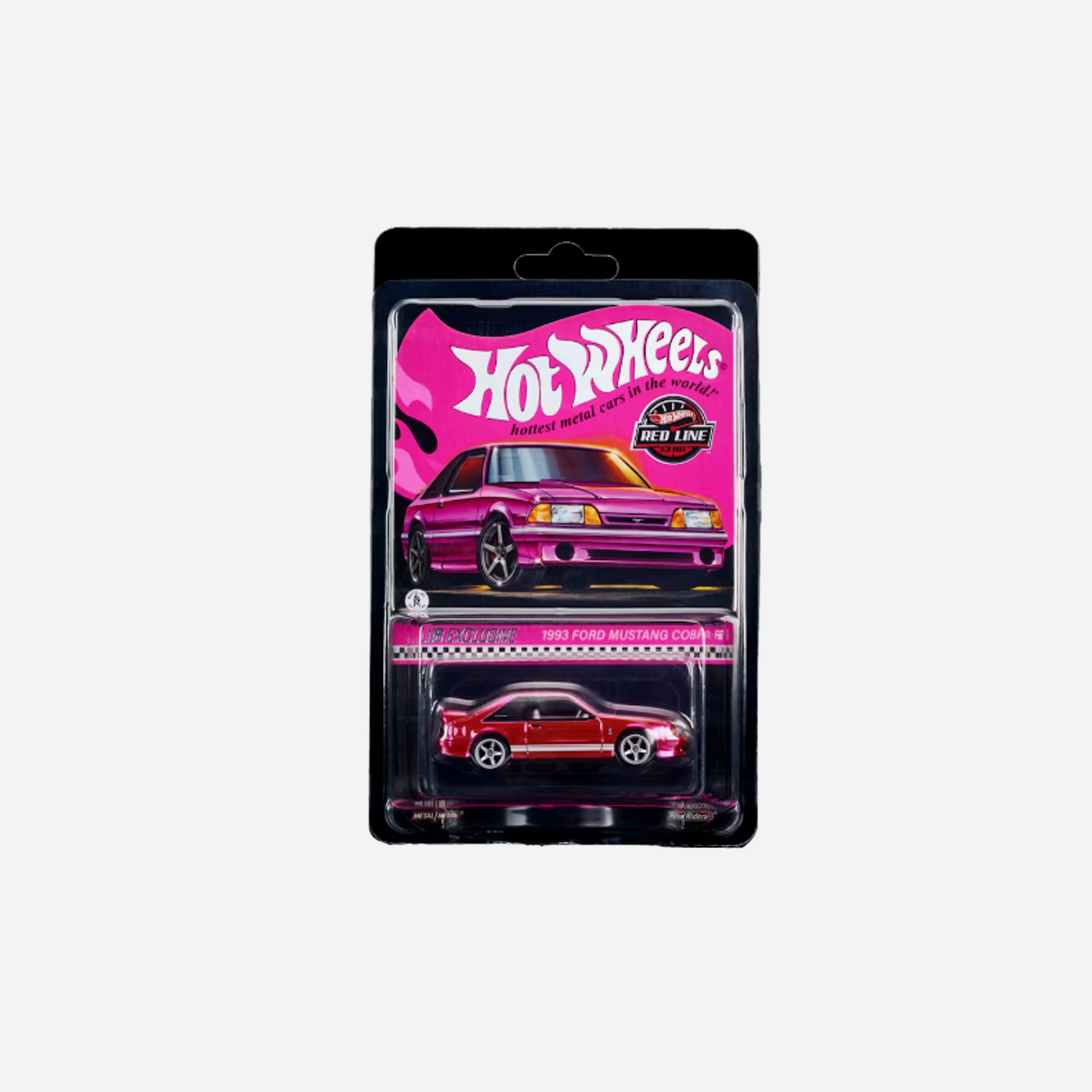 Hot Wheels RLC Exclusive Pink Edition 1993 Ford Mustang Cobra R
