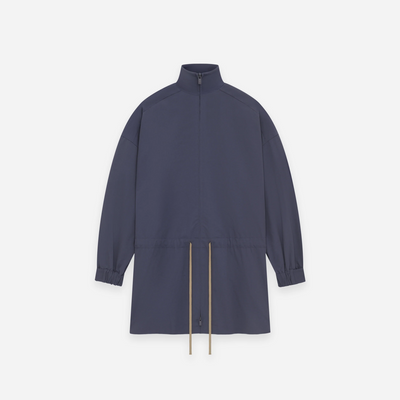 Fear Of God Essentials SS25 Military Nylon Mockneck Anorak Marine