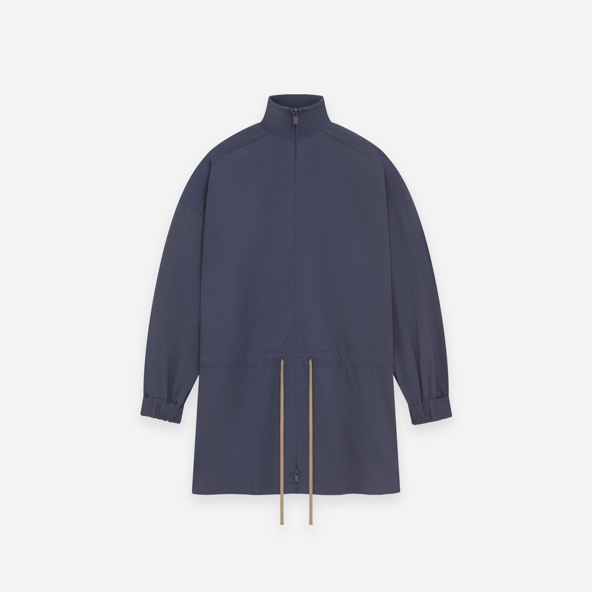 Fear Of God Essentials SS25 Military Nylon Mockneck Anorak Marine