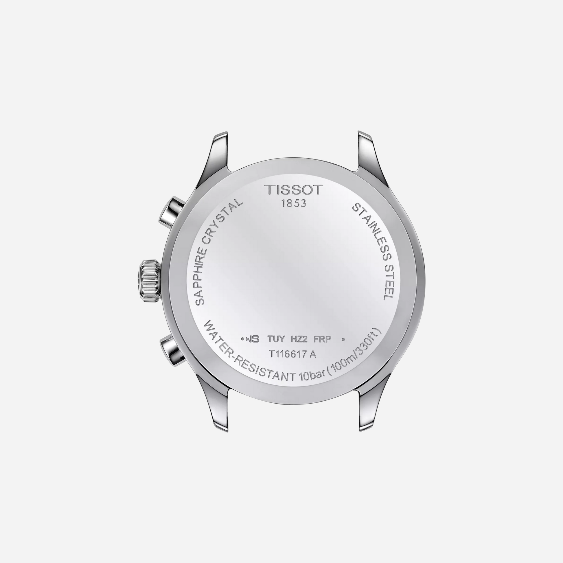 Tissot Chrono XL Classic Green Dial Brown Leather Strap 45mm