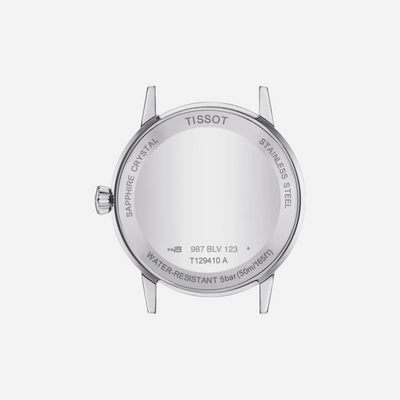 Tissot Classic Dream Quartz White Dial 42mm Leather Strap Watch