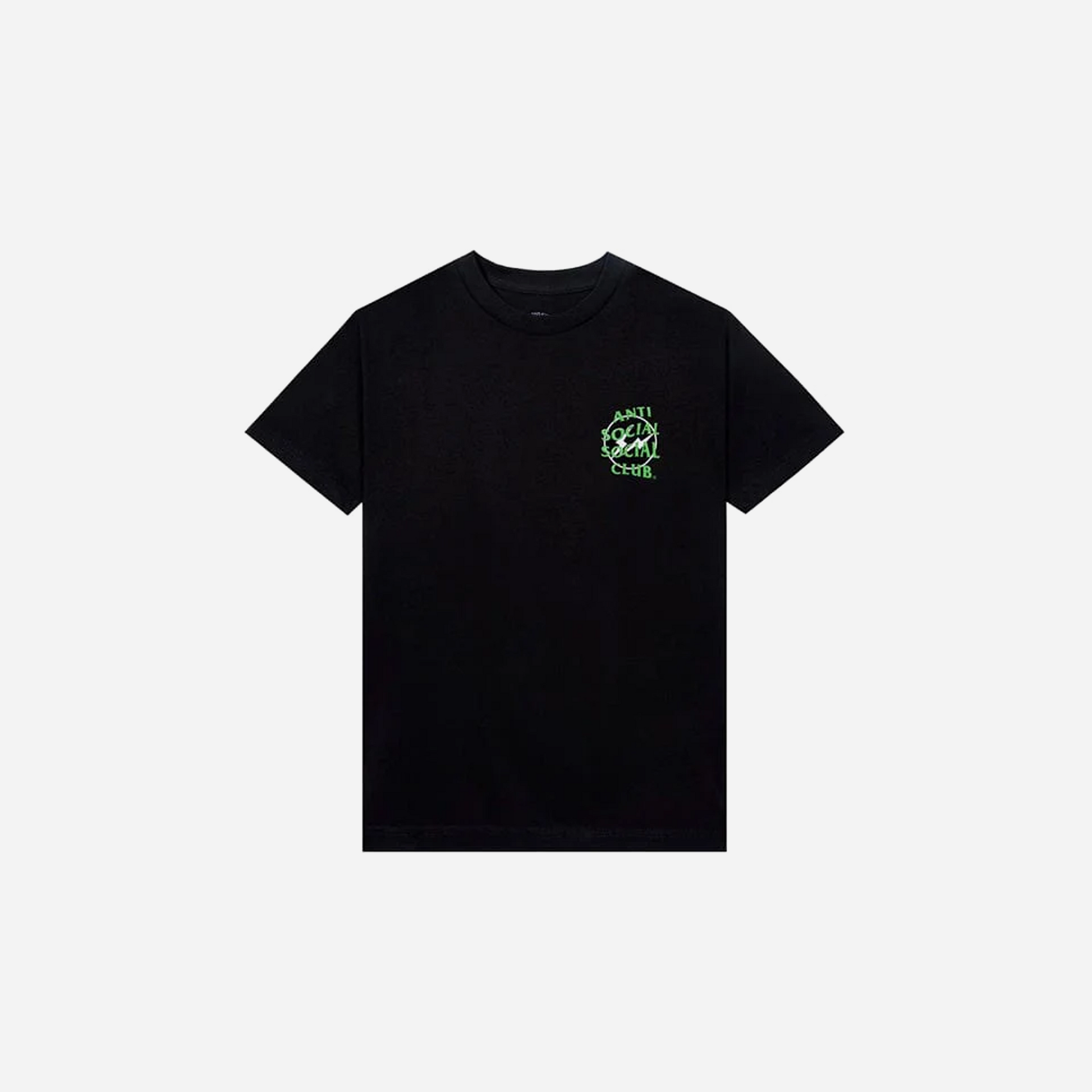Anti Social Social Club x Fragment FW22 Precious Petals Tee Black Green