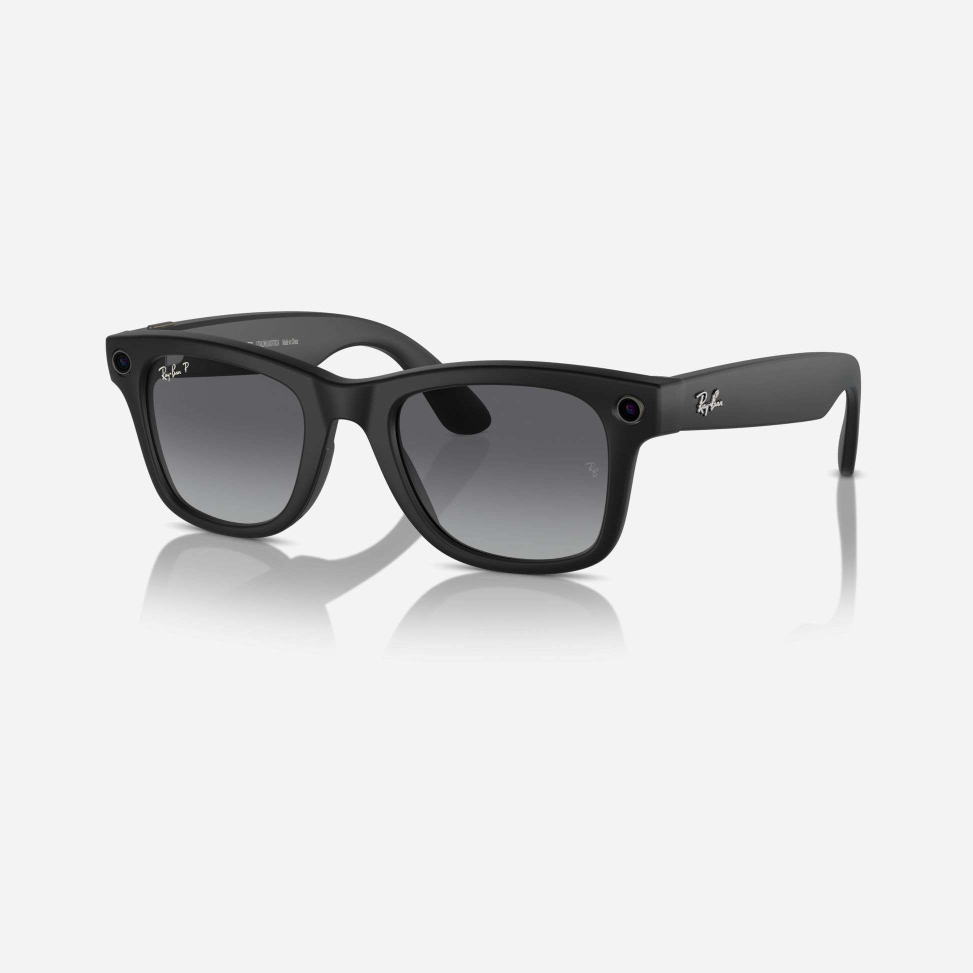 Ray-Ban Meta Wayfarer Matte Black Graphite Gradient Polarized