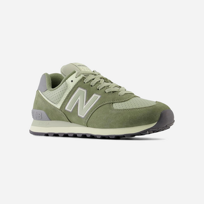 New Balance Olive Green Suede Edition