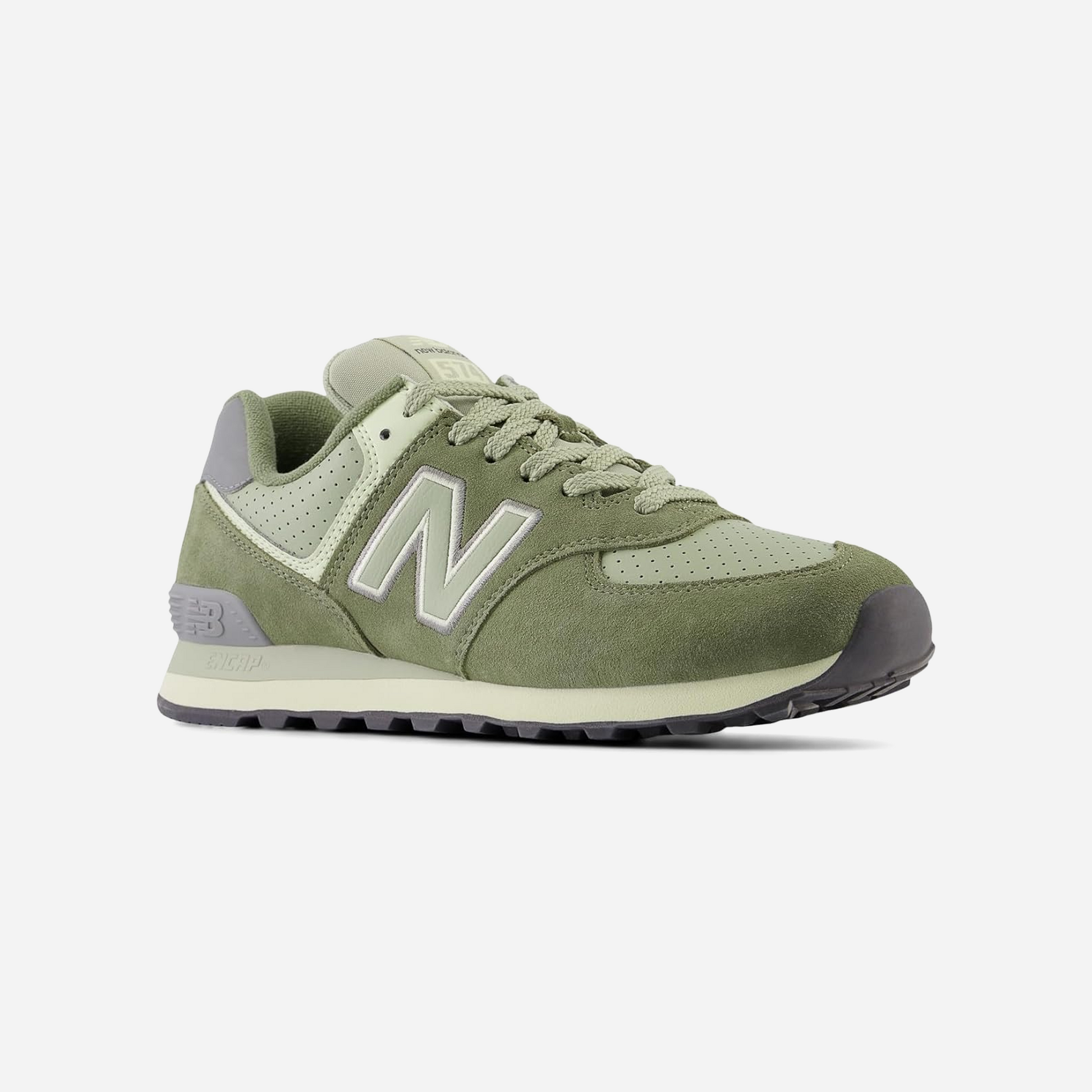 New Balance Olive Green Suede Edition