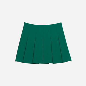 Wilson Classic Pleated Mini Skirt Club Green