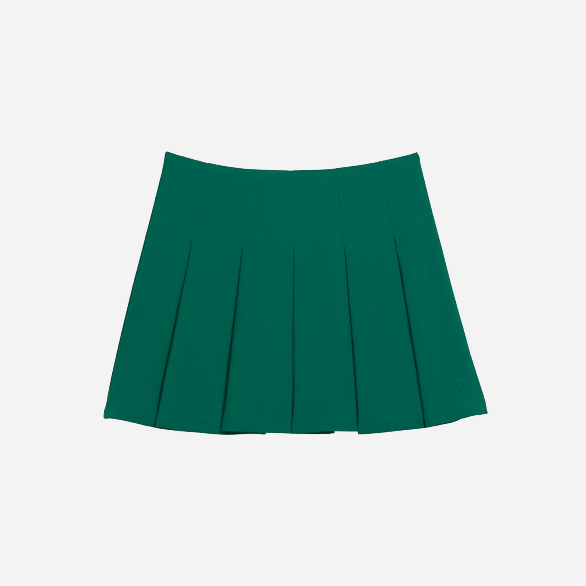 Wilson Classic Pleated Mini Skirt Club Green