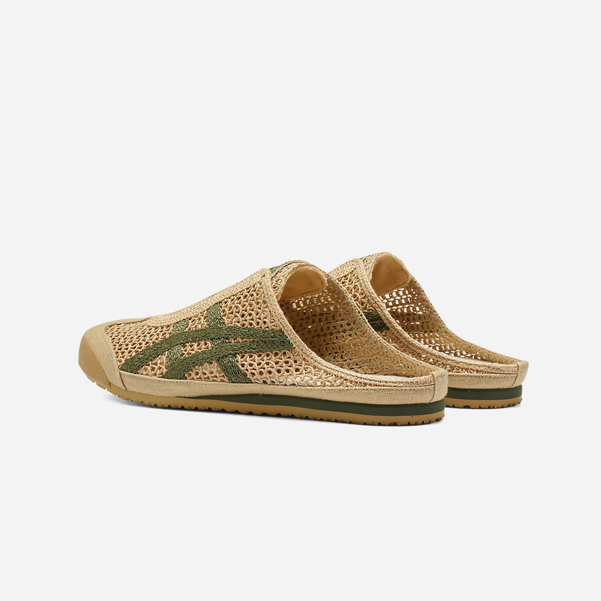 Onitsuka Tiger Mexico 66 Sabot Beige Green
