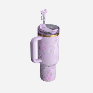 Stanley x LoveShackFancy Flowstate Quencher 40oz Tumbler HappyThoughts
