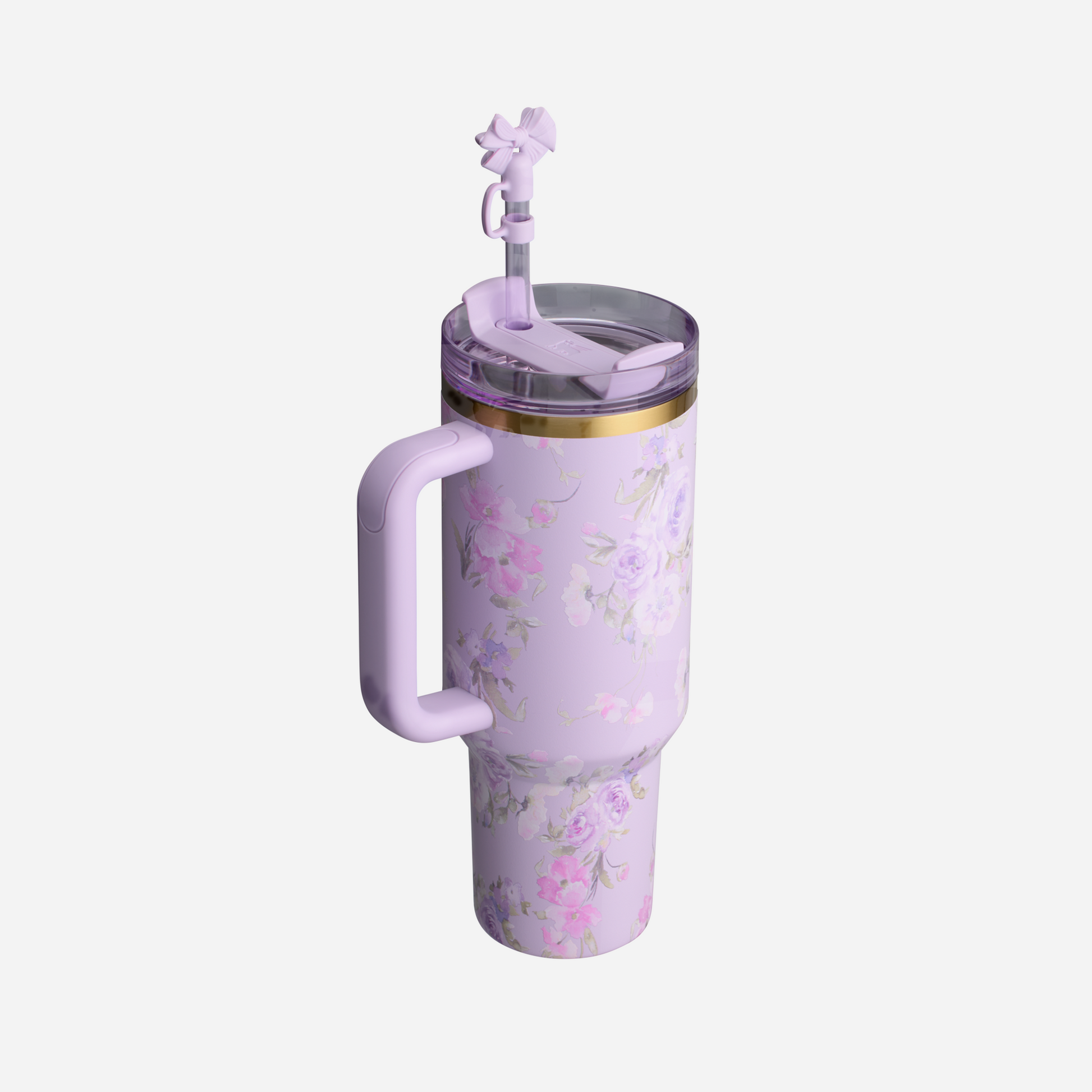 Stanley x LoveShackFancy Flowstate Quencher 40oz Tumbler HappyThoughts