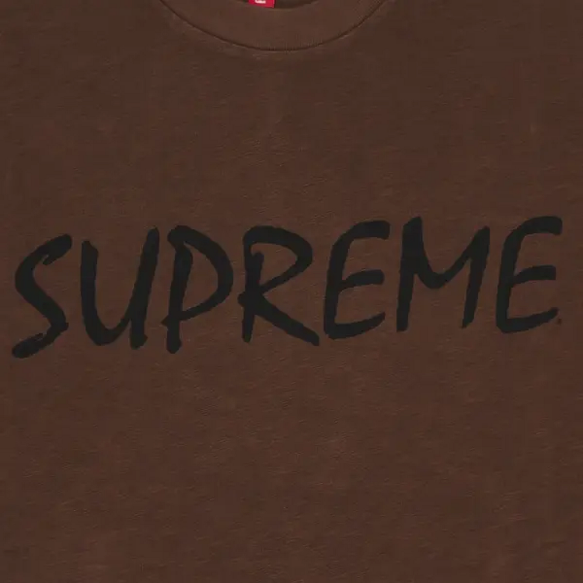 Supreme FTP Logo Tshirt Brown