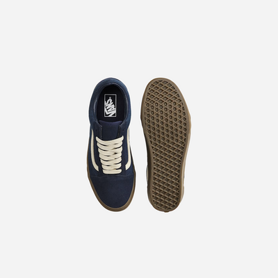 Vans Old Skool Shoe Navy Blue / Gum