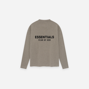 Fear Of God Essentials SS25 Classic Long Sleeve Tee Homestead Heather