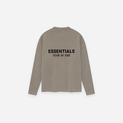 Fear Of God Essentials SS25 Classic Long Sleeve Tee Homestead Heather