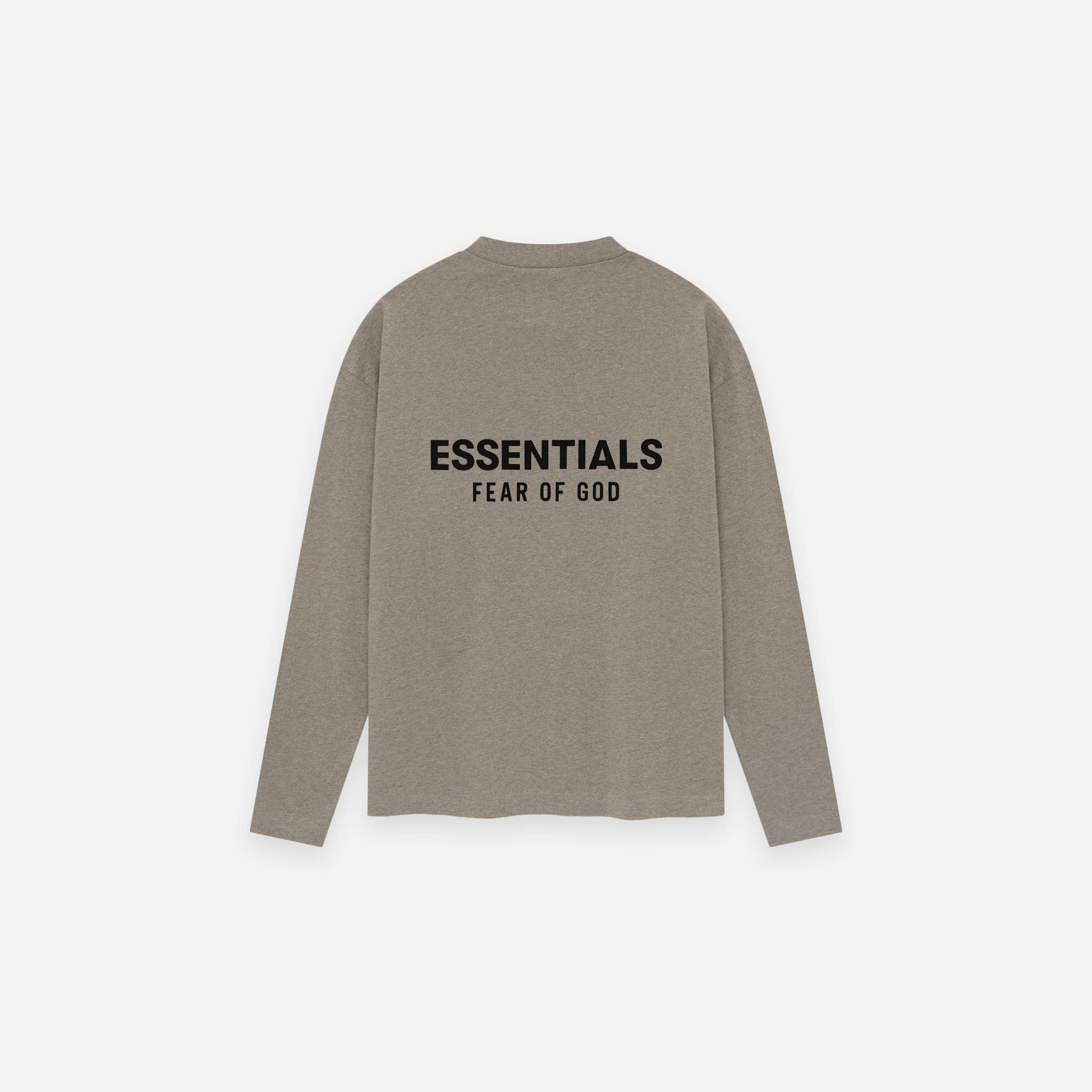 Fear Of God Essentials SS25 Classic Long Sleeve Tee Homestead Heather