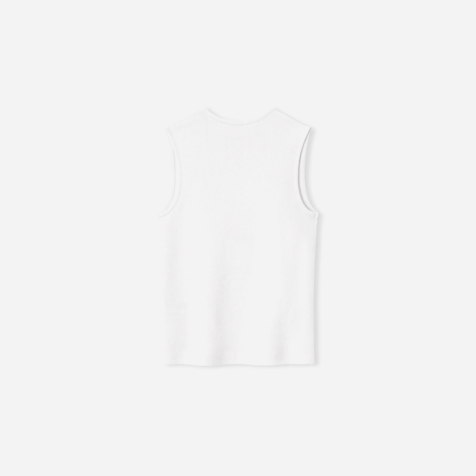 Fear Of God Essentials SS25 Womens Soft Rib Knit Tank- Cloud-White