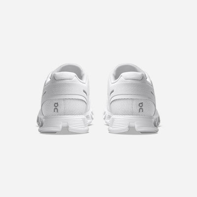 On Running Cloud 5 All White WMNS