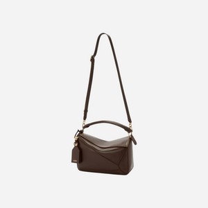 Loewe Puzzle Bag Small Dark Brownie