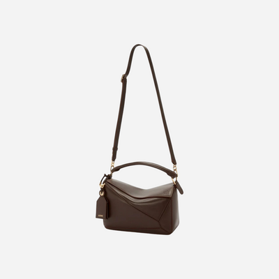 Loewe Puzzle Bag Small Dark Brownie