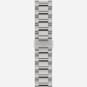 Tissot PRC 100 Solar Quartz Blue Dial Grey Stainless Steel Watch 39mm