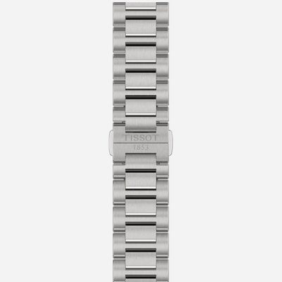 Tissot PRC 100 Solar Quartz Blue Dial Grey Stainless Steel Watch 39mm