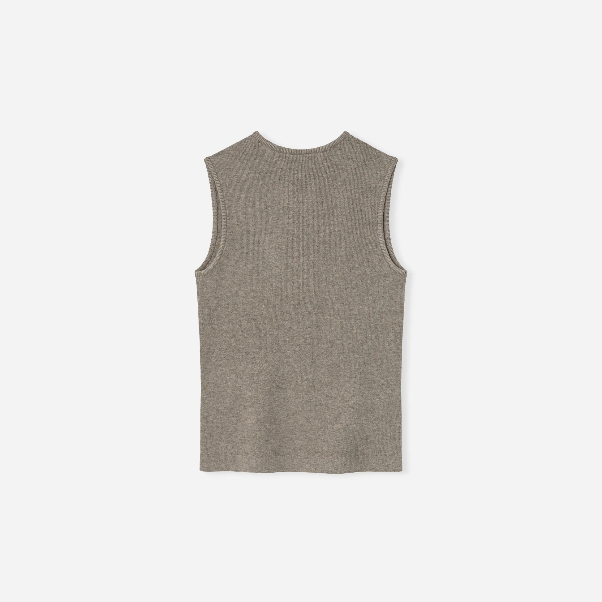 Fear Of God Essentials SS25 Womens Soft Rib Knit Tank- Homestead Heather