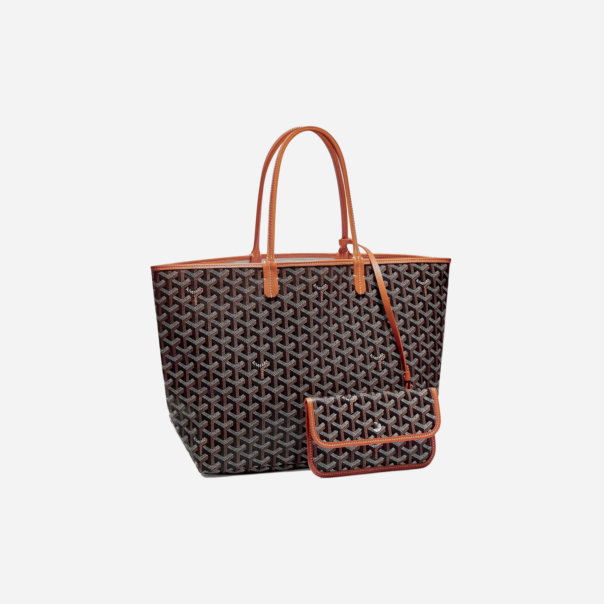 Goyard Saint Louis PM Tote Black & Tan