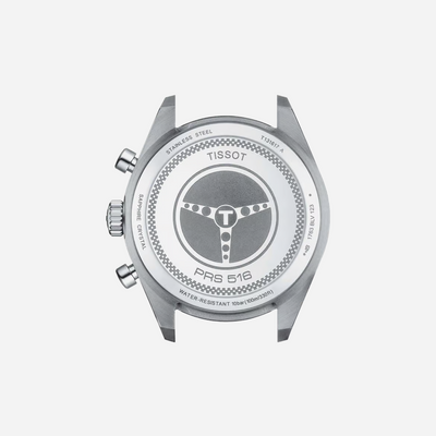Tissot PRS 516 Chronograph Quartz Blue Dial 45mm Stainless Steel Bracelet Watch