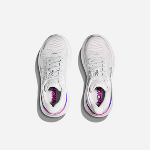 Hoka Bondi 9 Cosmic Grey White Regular WMNS
