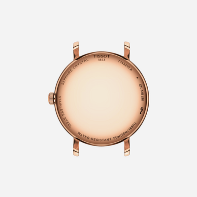 Tissot Everytime White Dial 34mm Beige Leather Strap Quartz Watch