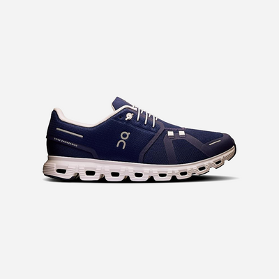 ON Running Cloud 6 Midnight White