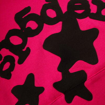 Sp5der Beluga Hoodie Pink