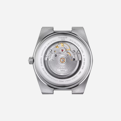 Tissot PRX Powermatic 80 40mm Silver Dial Grey Stainless Steel Steel & 18K Gold Bezel Automatic Watch