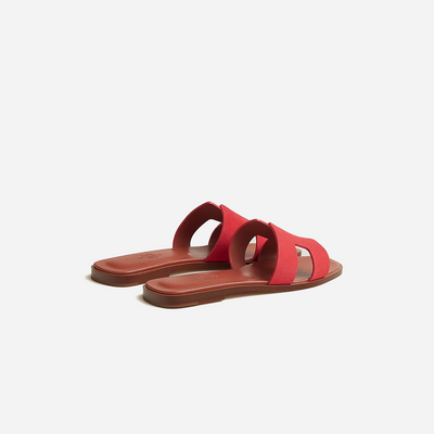 Hermes Oran sandal Rouge Cinétique