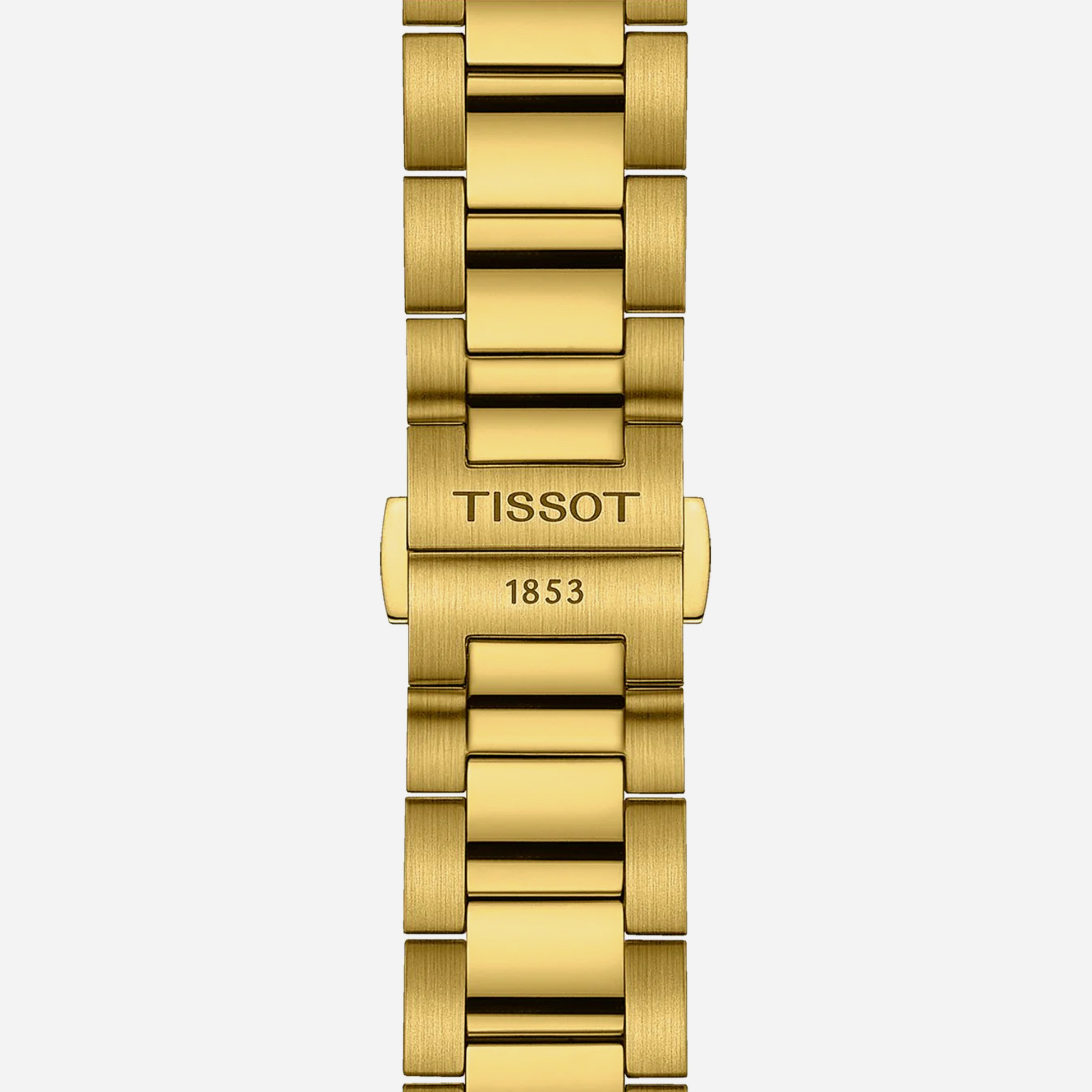 Tissot PR 100 Chronograph Silver Dial Yellow Gold PVD Stainless Steel Quartz Watch