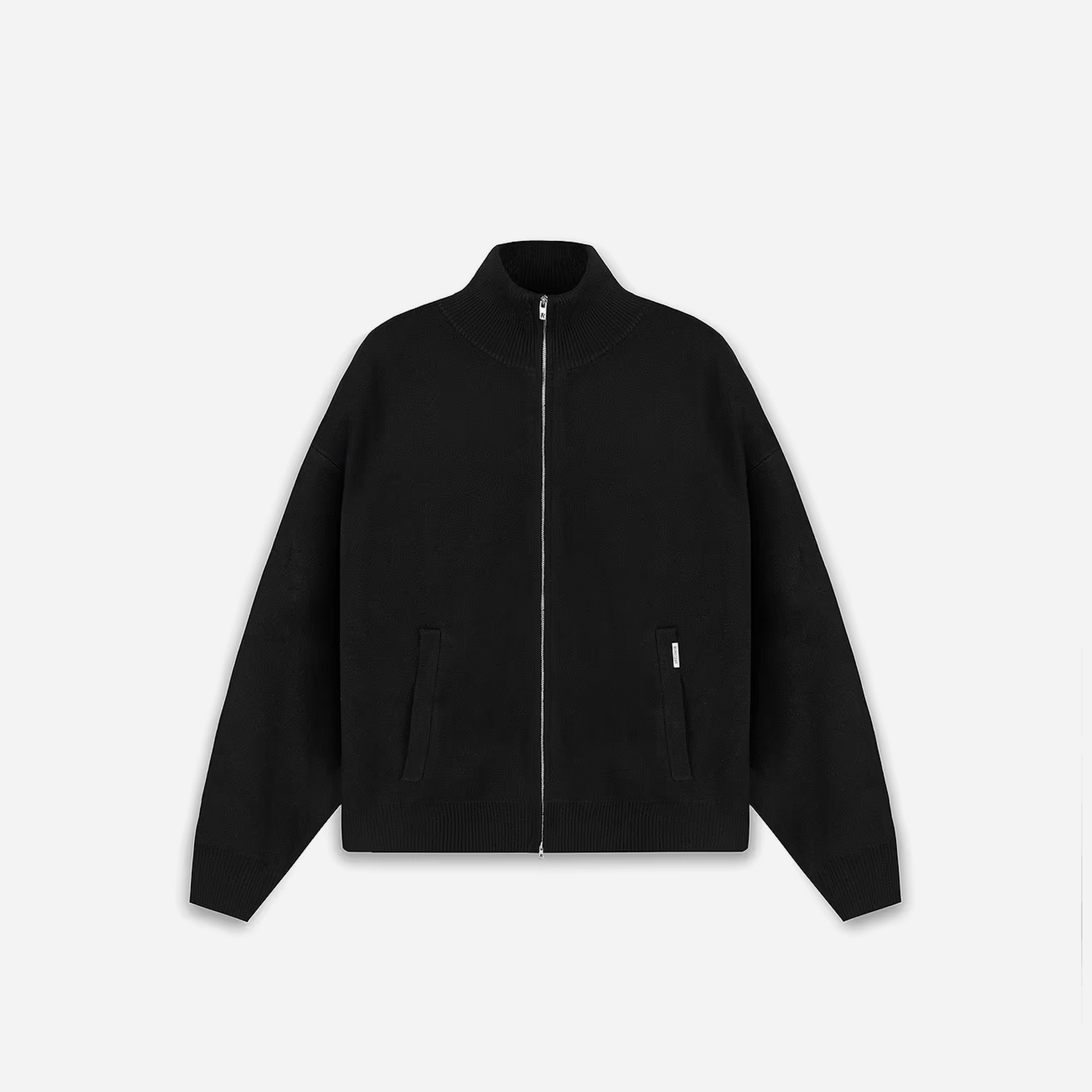 REPRESENT SS25 Initial Knitted Track Jacket Black