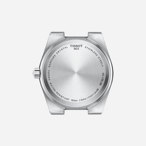 Tissot PRX Quartz 35mm Red Dial Grey Stainless Steel Watch