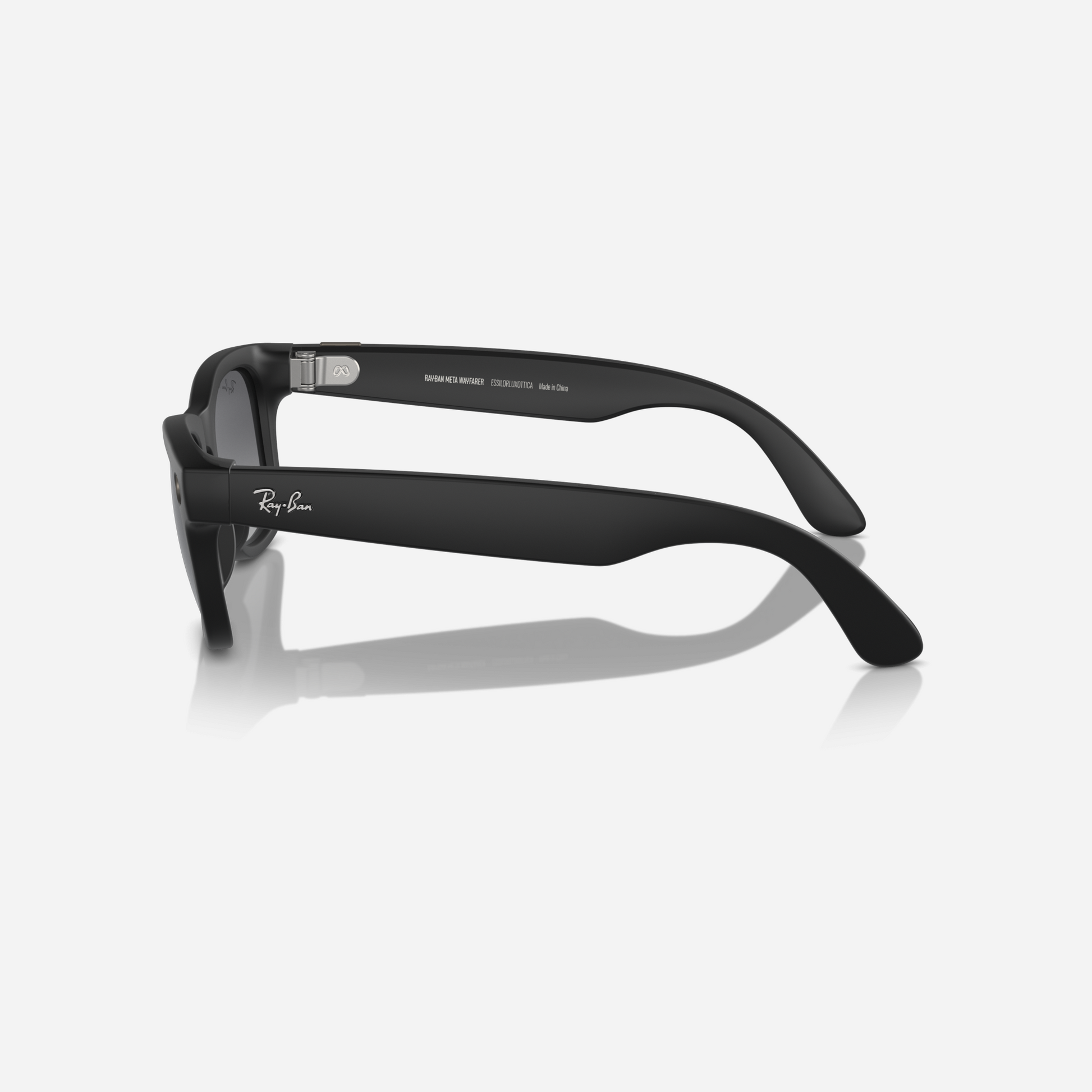 Ray-Ban Meta Wayfarer Large Matte Black Graphite Gradient Polarized