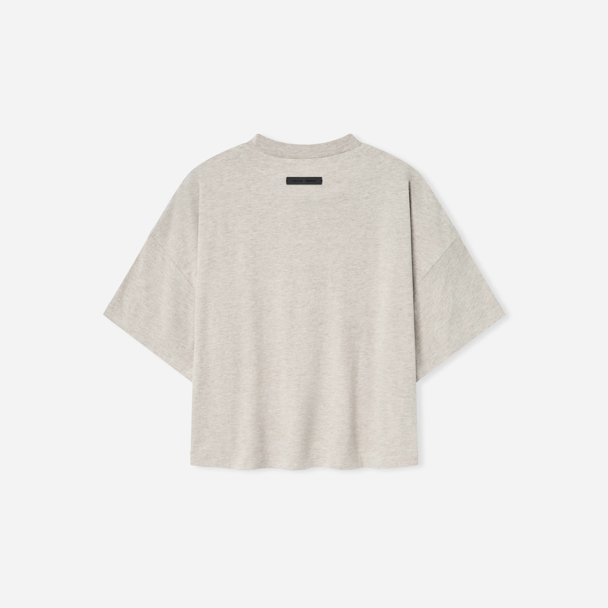 Fear Of God Essentials SS25 Womens Boxy Tee- Heather Stone