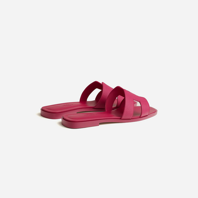 Hermes Oran sandal Rose Bougainvillier